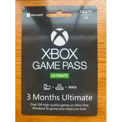 XBOX GAME PASS ULTIMATE 3 MONTHS PLATI - irongamers.ru