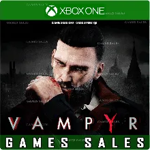 VAMPYR XBOX ONE|XS КЛЮЧ