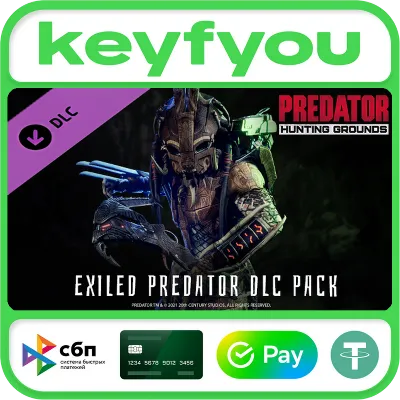 Predator: Hunting Grounds - Exiled Predator / STEAM DLC КЛЮЧ - irongamers.ru