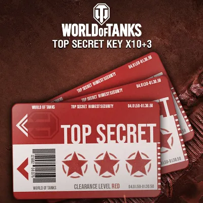 КАРТЫ WORLD OF TANKS SECRET KEY CARDS 10 + 3 Xbox - irongamers.ru