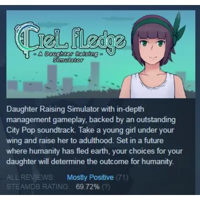Ciel Fledge: A Daughter Raising Simulator Steam Key ROW - irongamers.ru