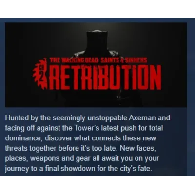 The Walking Dead Saints &amp; Sinners Chapter 2 Retribution АВТОДОСТАВКА STEAM GLOBAL - irongamers.ru