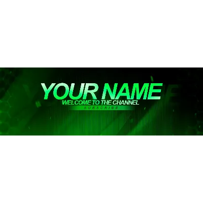 Psd-шаблон баннер (шапки) для Twitch Neon - irongamers.ru