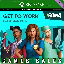 THE SIMS 4 GET TO WORK XBOX ONE|XS КЛЮЧ