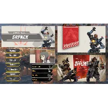Заставки и оверлеи Twitch для Photoshop APEX Legends