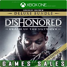 DISHONORED: DEATH OF THE OUTSIDER DELUXE XBOX КЛЮЧ