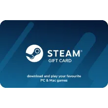 Steam Wallet Gift Card 5-10-50-100 USD США | TR |AR