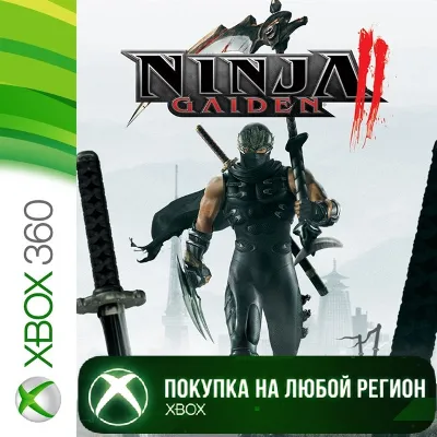NINJA GAIDEN II XBOX 2 часть +DLC На Любой Регион - irongamers.ru