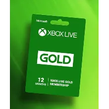 Xbox Live Gold 12 месяцев Digital Code (xbox core)