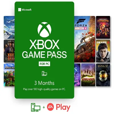 XBOX GAME PASS ПК 3 мес Активация Новый аккаунт - irongamers.ru