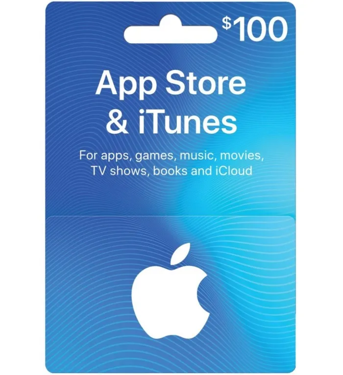 iTunes Gift Card $100 USA - без комиссии