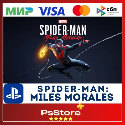 Spider-Man: Miles Morales - Человек Паук PS4 PS5 - irongamers.ru