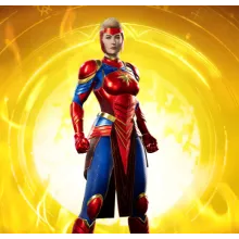 Marvel's Midnight Suns Captain Marvel's Medieval Suit