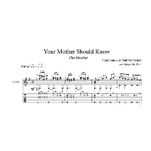 Your Mother Should Know (The Beatles) для гитары