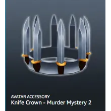 Roblox [DLC] Murder Mystery 2 - Knife Crown