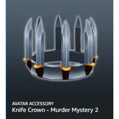Roblox [DLC] Murder Mystery 2 - Knife Crown - irongamers.ru