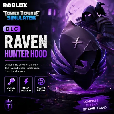 Roblox DLC: Raven Hunter Hood — Tower Defense Simulator - irongamers.ru