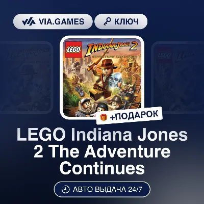 LEGO Indiana Jones 2 The Adventure Continues (Steam Ключ) СНГ-МИР (БЕЗ РФ-РБ) + ПОДАР - irongamers.ru