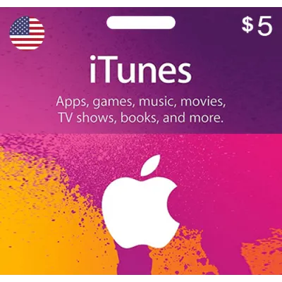 Itunes Gift Card 5$ (USA) 🇺🇸 - irongamers.ru