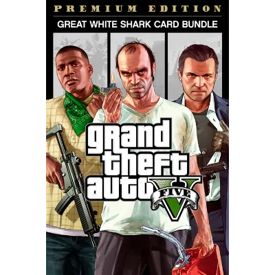 Grand Theft Auto V Premium + Белая акула Xbox активация - irongamers.ru