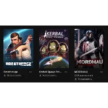 3 в 1 🌌Breathedge, Kerbal Space Program, MORDHAU🌌 EGS