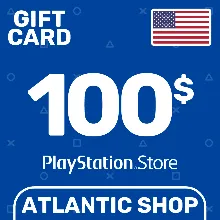 ⭐ Карта Пополнения PSN 100$ (USD) США