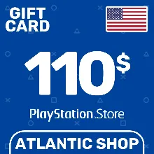 ⭐ Карта Пополнения PSN 110$ (USD) США