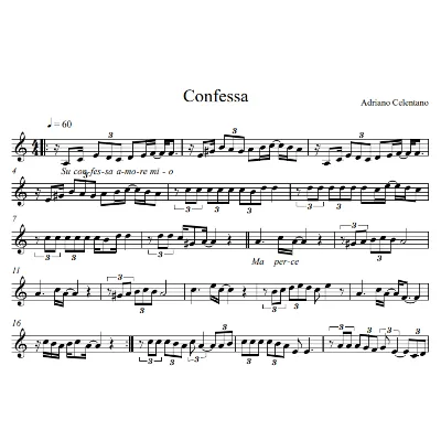 Adriano Celentano-Confessa (вокальная партия Amoll) - irongamers.ru