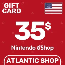 ⭐ Nintendo eShop 35$ (USD) США
