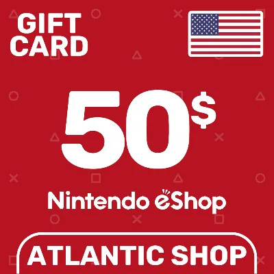 ⭐️Nintendo eShop 50$ (USD) США - irongamers.ru