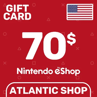 ⭐️Nintendo eShop 70$ (USD) США - irongamers.ru