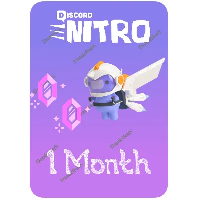 DISCORD NITRO 1 МЕСЯЦ+2 БУСТА МОМЕНТАЛЬНАЯ ДОСТАВКА - irongamers.ru