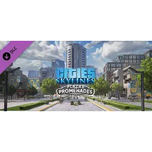Cities: Skylines - Plazas & Promenades DLC - STEAM RU