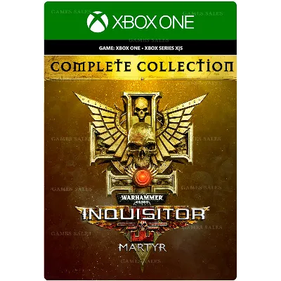 WARHAMMER 40,000 INQUISITOR MARTYR COMPLETE XBOX - irongamers.ru