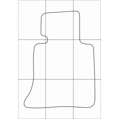 BMW Х1 2009-- Vector patterns for car mats - irongamers.ru