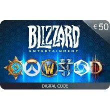 Blizzard подарочная карта €50 Euro (EU) Battle.net
