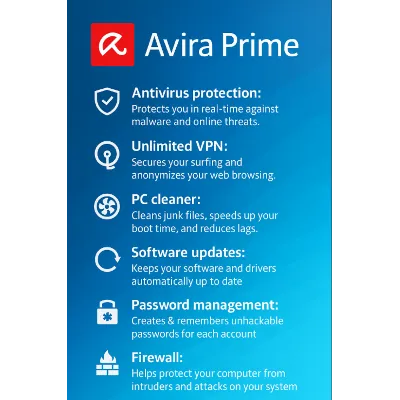 Avira Prime 3 месяца для 5 устройств - irongamers.ru