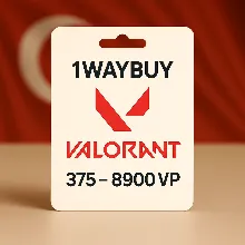 ТУРЦИЯ ВАЛОРАНТ ПОИНТЫ 375-8900 VP Код карта подарочн