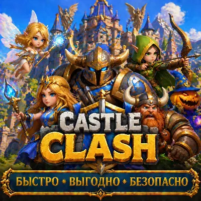 Castle Clash ДОНАТ SHOP Бриллианты БЫСТРАЯ ДОСТАВКА