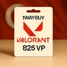 ТУРЦИЯ ВАЛОРАНТ ПОИНТЫ 825 VP Подарочная карта код
