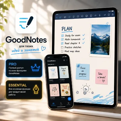 Goodnote Essential and pro on your personal account work on IOS (iPhone and iPad) and - irongamers.ru