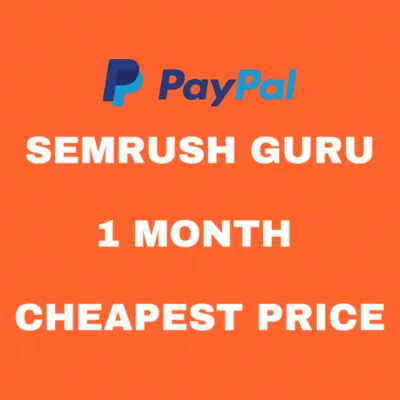 Semrush Guru 1-2-3 месяца Доступ через панель Автодоставка PayPal - irongamers.ru
