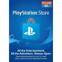 Playstation Network PSN $50 (USA) - без комиссии