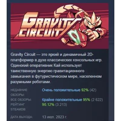 Gravity Circuit АВТОДОСТАВКА STEAM GLOBAL МГНОВЕННО ЛИЦЕНЗИЯ - irongamers.ru