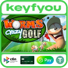 Worms Crazy Golf / STEAM КЛЮЧ 🔥