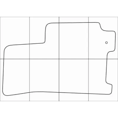 CHEVROLET LACETTI 2004-- Лекала автоковриков, вектор