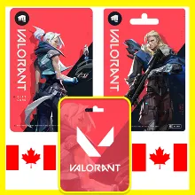 ⭐ GIFT CARDS⭐ Valorant Points 475-22000 (Canada)