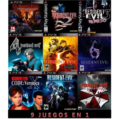 Resident Evil ALL Все части (PS3/RUS) Активация - irongamers.ru
