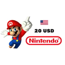 20 USD Nintendo Eshop Gift card