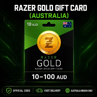 Razer Gold Gift Card (Австралия) 10–100 AUD | Код пополнения - irongamers.ru
